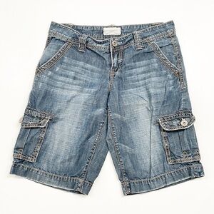 Aeropostale denim bermuda shorts